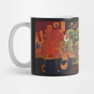 Abstract March Landscape Mug